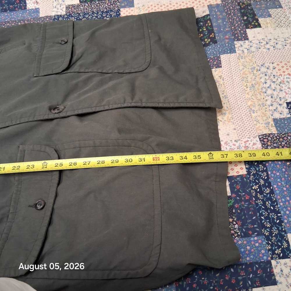 True Vintage 50s Great Western Coat Mens 46 Olive Alpaca Pile Lined Workwear USA - Picture 11 of 12
